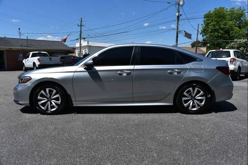 Solar Silver Metallic 2025 Honda Civic LX