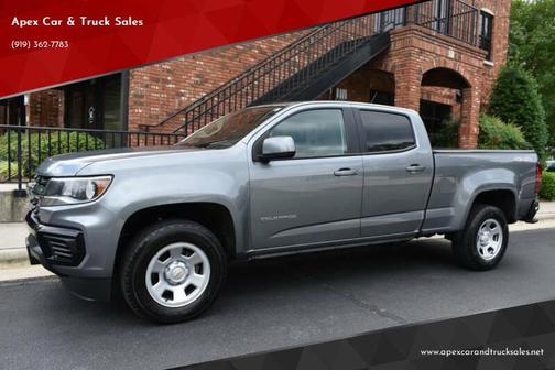 Satin Steel Metallic 2022 Chevrolet Colorado WT