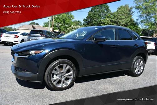 Deep Crystal Blue Mica 2023 Mazda CX-30 2.5 S Preferred Package