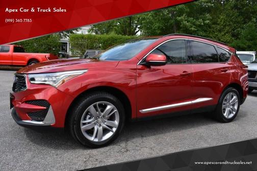 Burgundy 2019 Acura RDX Advance Package