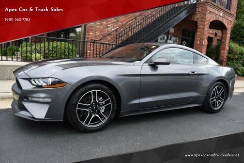 Carbonized Gray Metallic 2022 Ford Mustang EcoBoost Premium