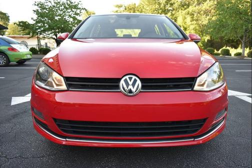 Tornado Red 2015 Volkswagen Golf Auto TSI SEL