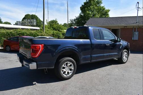 Blue 2023 Ford F-150 XLT
