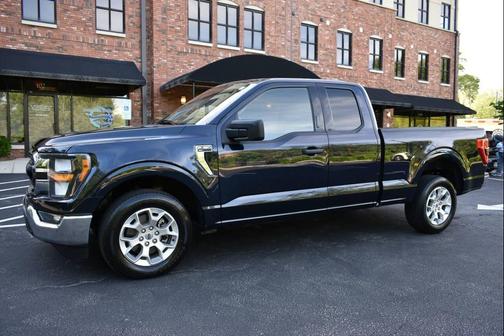 Blue 2023 Ford F-150 XLT