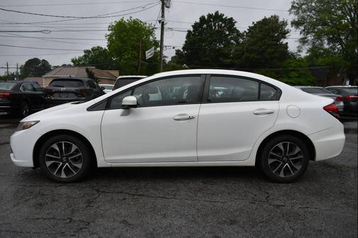 Taffeta White 2015 Honda Civic EX