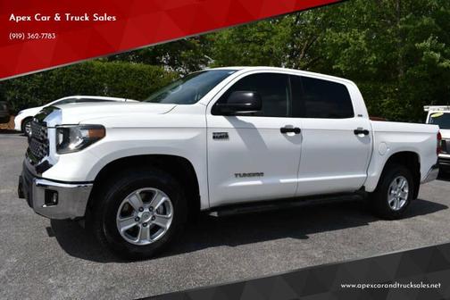 Super White 2019 Toyota Tundra SR5
