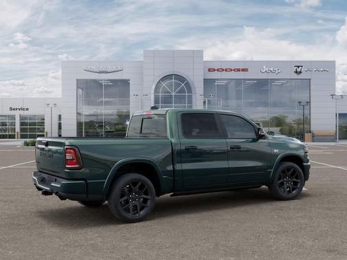 Serrano Green Metallic 2026 RAM 1500 Laramie