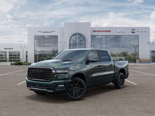 Serrano Green Metallic 2026 RAM 1500 Laramie