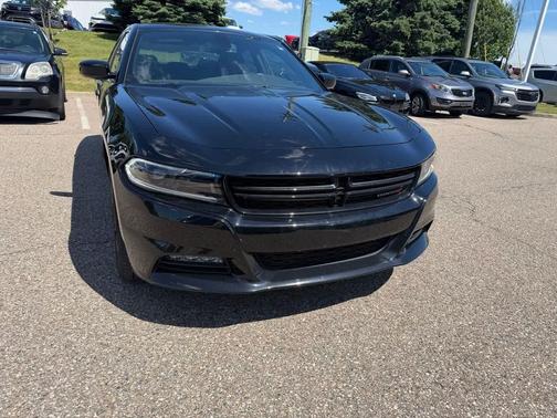 Pitch Black Clearcoat 2023 Dodge Charger SXT