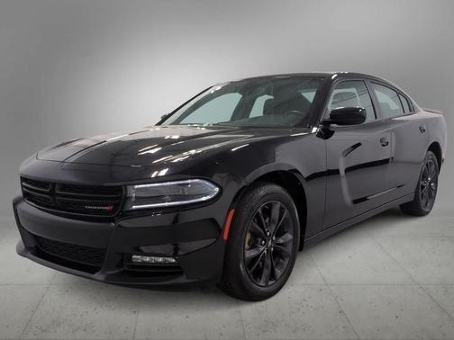 Pitch Black Clearcoat 2023 Dodge Charger SXT
