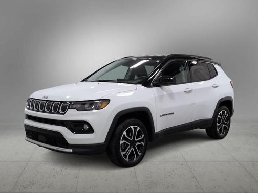 Bright White Clearcoat 2022 Jeep Compass Limited