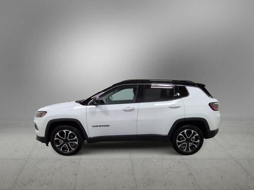 Bright White Clearcoat 2022 Jeep Compass Limited