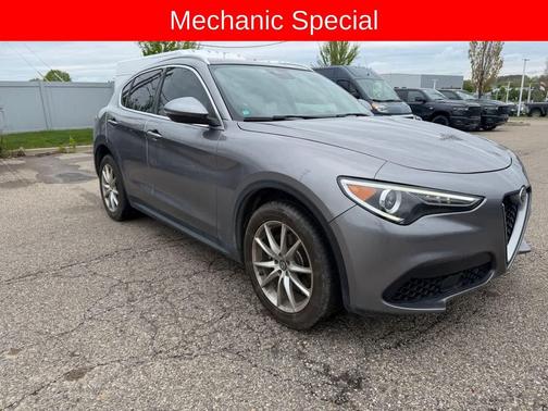 Stromboli Gray Metallic 2018 Alfa Romeo Stelvio Ti