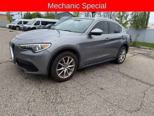 Stromboli Gray Metallic 2018 Alfa Romeo Stelvio Ti