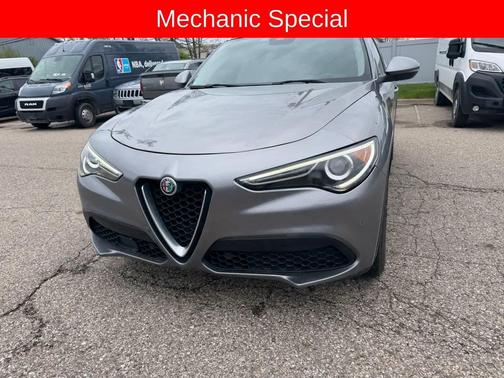 Stromboli Gray Metallic 2018 Alfa Romeo Stelvio Ti