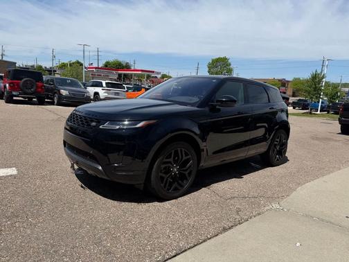 Black 2020 Land Rover Range Rover Evoque SE