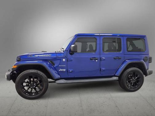 Ocean Blue Metallic 2019 Jeep Wrangler Unlimited Sahara