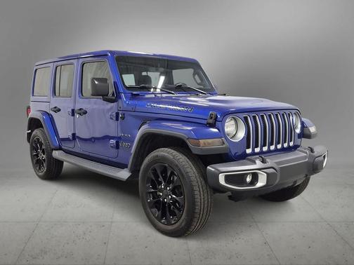 Ocean Blue Metallic 2019 Jeep Wrangler Unlimited Sahara