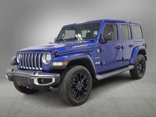 Ocean Blue Metallic 2019 Jeep Wrangler Unlimited Sahara