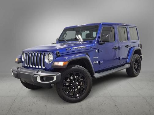 Ocean Blue Metallic 2019 Jeep Wrangler Unlimited Sahara