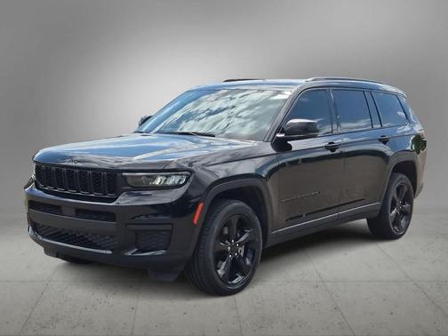 Diamond Black Crystal Pearlcoat 2023 Jeep Grand Cherokee L Altitude