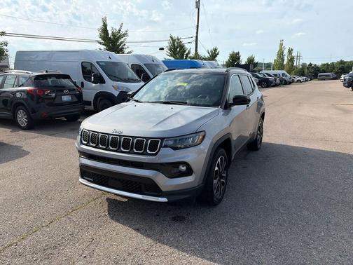 Billet Silver Metallic Clearcoat 2023 Jeep Compass Limited