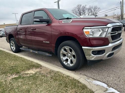 Delmonico Red Pearlcoat 2021 RAM 1500 Big Horn/Lone Star