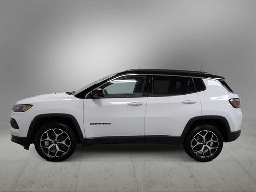 Bright White Clearcoat 2025 Jeep Compass Limited