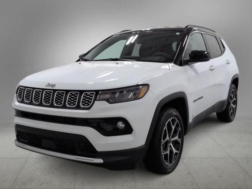 Bright White Clearcoat 2025 Jeep Compass Limited