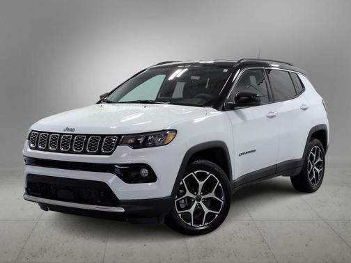 Bright White Clearcoat 2025 Jeep Compass Limited