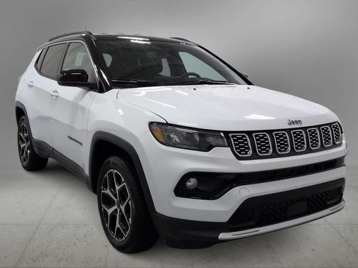 Bright White Clearcoat 2025 Jeep Compass Limited