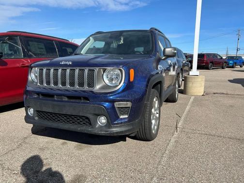 Jetset Blue Clearcoat 2020 Jeep Renegade Limited