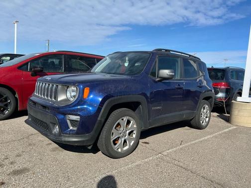 Jetset Blue Clearcoat 2020 Jeep Renegade Limited