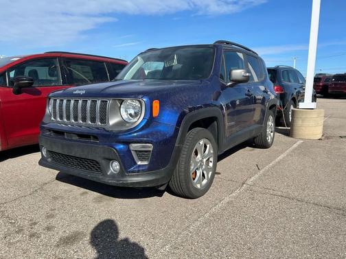 Jetset Blue Clearcoat 2020 Jeep Renegade Limited