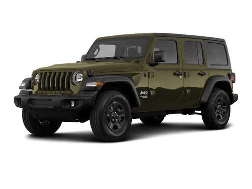 Sarge Green Clearcoat 2021 Jeep Wrangler Willys