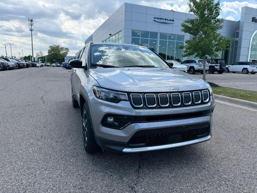 Billet Silver Metallic Clearcoat 2022 Jeep Compass Limited