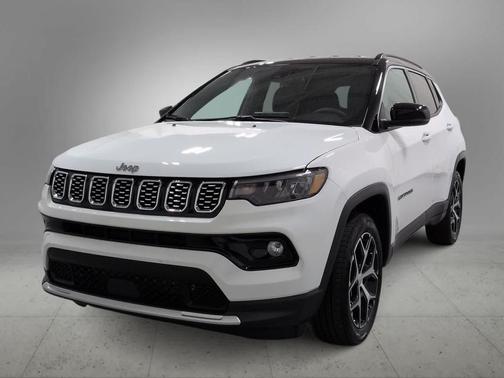 Bright White Clearcoat 2024 Jeep Compass Limited