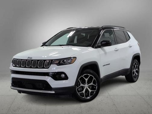 Bright White Clearcoat 2024 Jeep Compass Limited