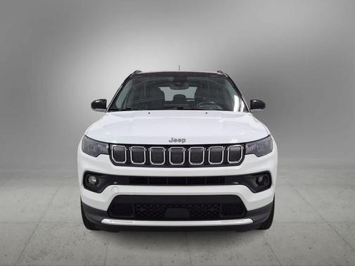 Bright White Clearcoat 2022 Jeep Compass Limited