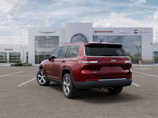 Velvet Red Pearlcoat 2026 Jeep Grand Cherokee L Limited