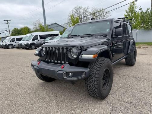 Black Clearcoat 2018 Jeep Wrangler Unlimited Rubicon