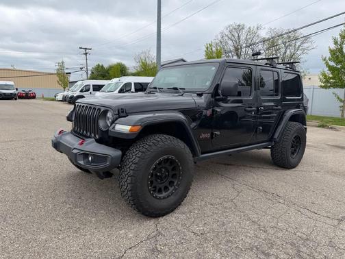 Black Clearcoat 2018 Jeep Wrangler Unlimited Rubicon