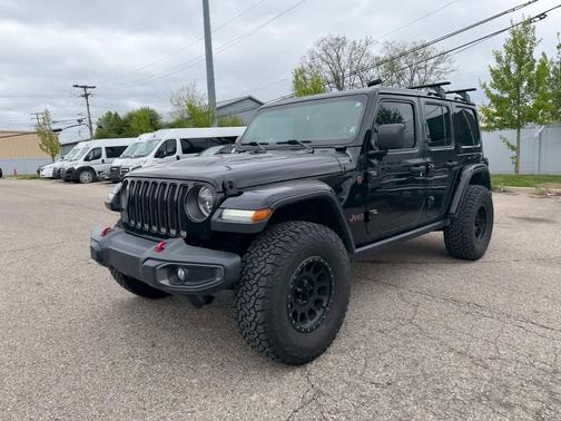 Black Clearcoat 2018 Jeep Wrangler Unlimited Rubicon
