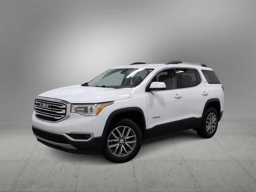 Summit White 2019 GMC Acadia SLE-2