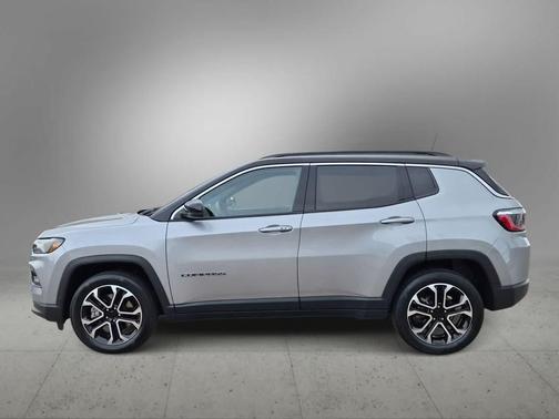 Billet Silver Metallic Clearcoat 2023 Jeep Compass Limited