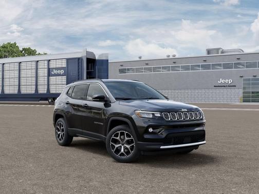 Diamond Black Crystal Pearlcoat 2026 Jeep Compass Limited