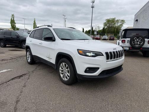 Bright White Clearcoat 2022 Jeep Cherokee Latitude Lux