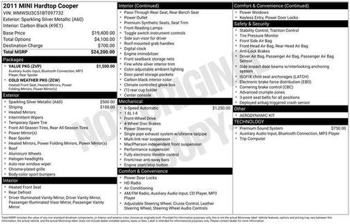 2011 MINI Cooper S Base