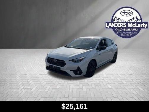 Crystal White Pearl 2024 Subaru Impreza RS