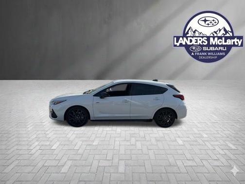 Crystal White Pearl 2024 Subaru Impreza RS